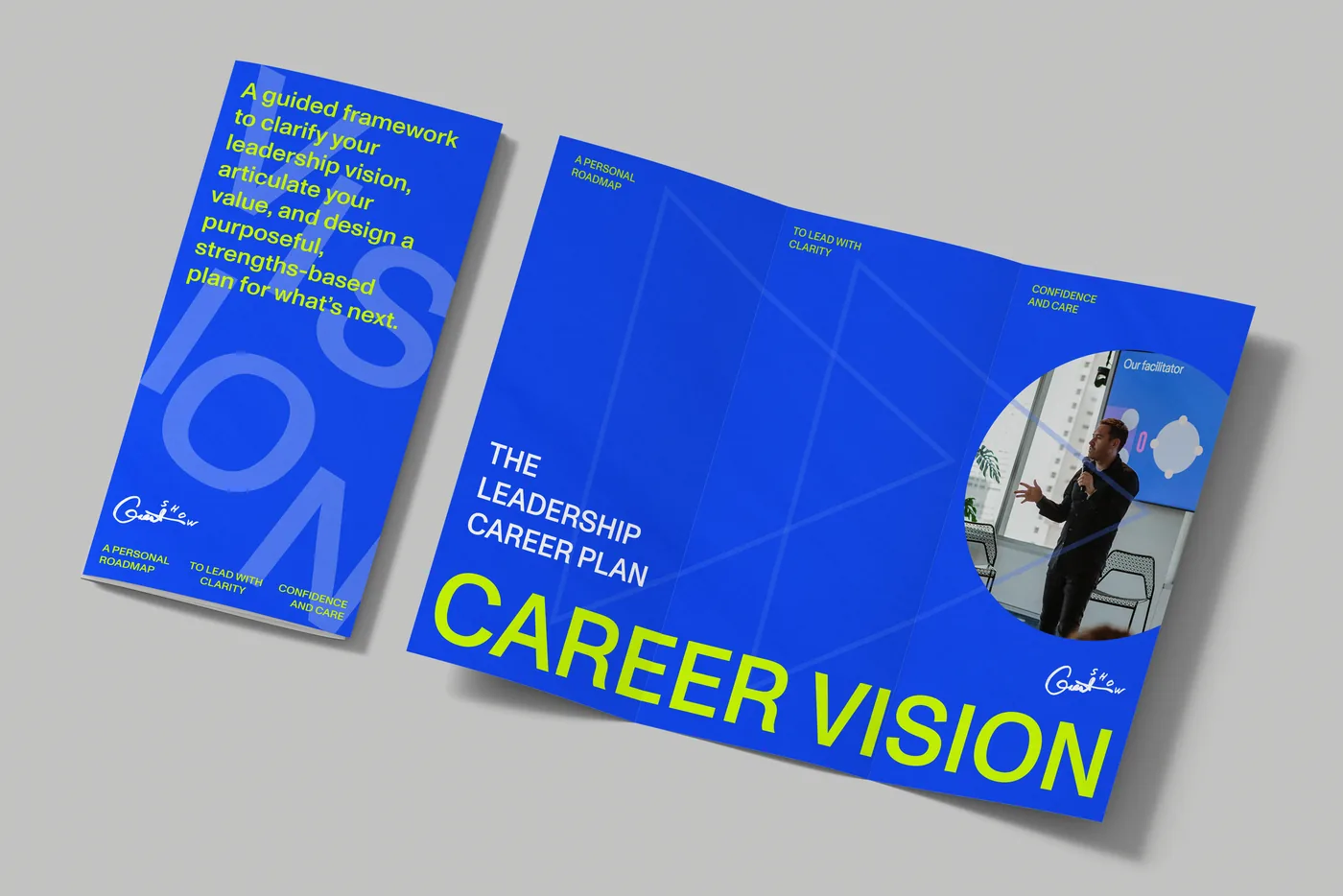An example of Grant Show's personal career plan.